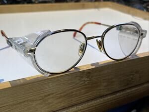 titmus Vintage Eyewear z87 tor cs96 Safety Eyeglasses 52-20 Metal Frames Only